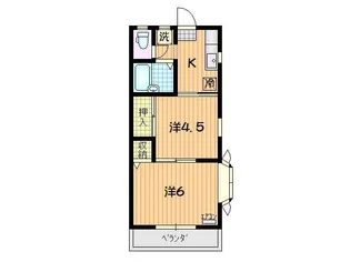 ガイア【2階】の間取り