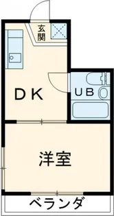 ヘリオス相互378方南町パートI【2階】の間取り