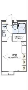 レオパレスフェリーチェ【2階】の間取り