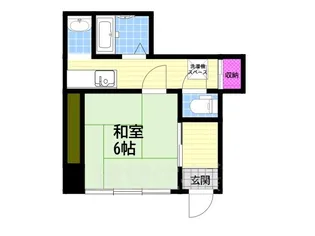 田中マンション【1階】の間取り