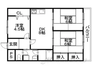 メゾンインペリアル【3階】の間取り
