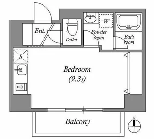 GENOVIA南千住IIIskygarden【6階】の間取り