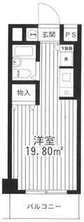 マーベラスパレス【4階】の間取り