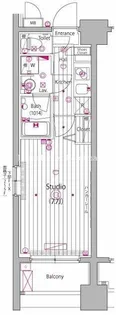 ガーラ・ステーション横浜反町【5階】の間取り