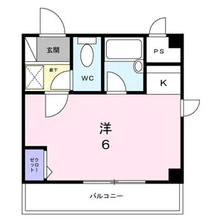 レジデンス畑野【2階】の間取り