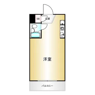 エヴェナール高円寺III【3階】の間取り