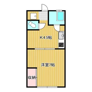 ルミネ【2階】の間取り