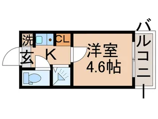 plumas東馬込【3階】の間取り