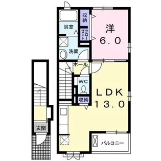 Noble CasaI【2階】の間取り