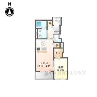 ステラ・クオーレ【1階】の間取り