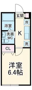 VAU house 寒川町【2階】の間取り