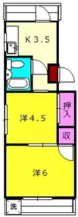 ブライズ6【1階】の間取り