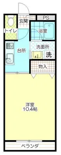 ハイツツカハラ【2階】の間取り