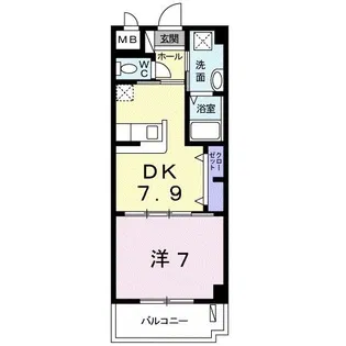 グラン アレグリア【3階】の間取り
