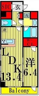 RIVER STONE【2階】の間取り