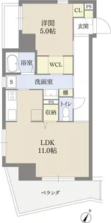 F/Bloom【3階】の間取り
