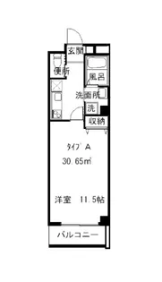 オラシオン南町【3階】の間取り