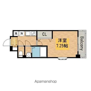 Luxeなかもず【2階】の間取り