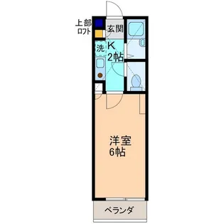 ウィンディ本多町【1階】の間取り
