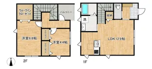 高知県高知市三園町【一戸建】の間取り