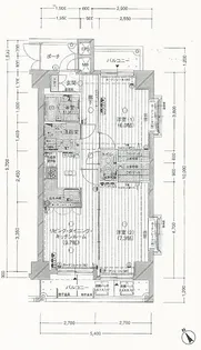 アール・ケープラザ新横浜III【2階】の間取り
