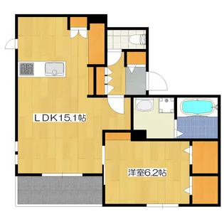 PRESTIGEA~プレステージア~【4階】の間取り