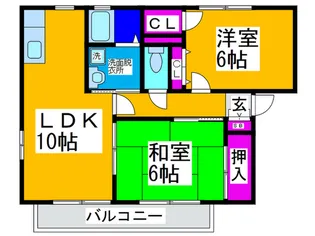 サンステート自由丘【2階】の間取り