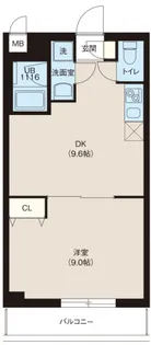 東京都板橋区坂下1【マンション】の間取り