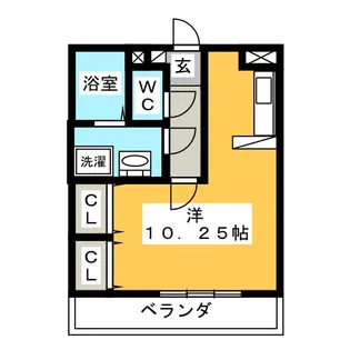 T.LEON【2階】の間取り