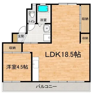 スカイクレスト2号棟【5階】の間取り