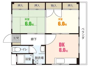 柿本ビル【1階】の間取り