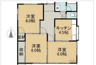 コーポ太斉【1階】の間取り
