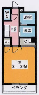 Tスクエア【1階】の間取り