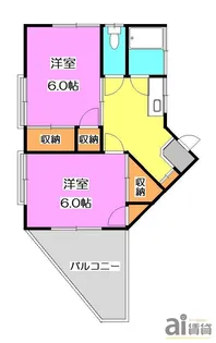 東京都東村山市秋津町5【アパート】の間取り