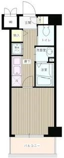 Scena M【3階】の間取り
