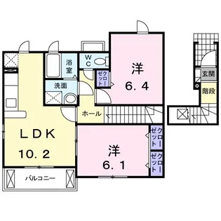 広島県尾道市山波町【アパート】の間取り