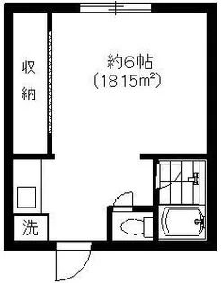 西麻布B・G・A【4階】の間取り