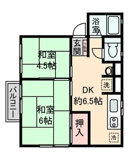 カサドペレーザB【2階】の間取り