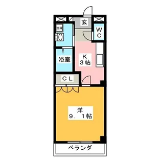 イーストピア【2階】の間取り