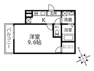 フジパレス堺東II番館【2階】の間取り