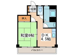 シャングリラ【4階】の間取り