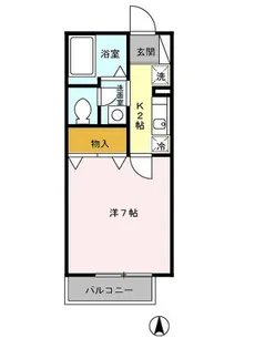 東京都練馬区豊玉南3【アパート】の間取り