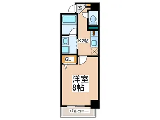 イクストヴィラ【2階】の間取り