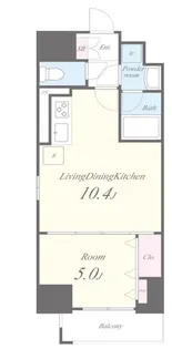 VALENTIA麻布(ヴァレンティア麻布)【11階】の間取り