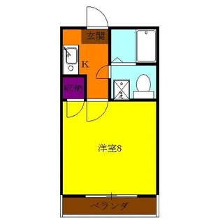 シュロスハイム相模原【3階】の間取り