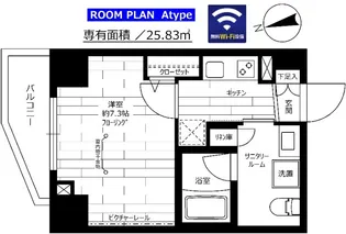 グランドコンシェルジュ大森【4階】の間取り