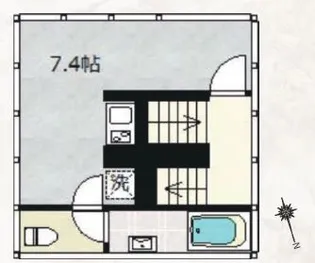SH361【3階】の間取り
