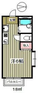 カーサ・デ・徳丸【3階】の間取り