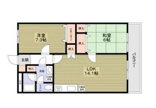 ファインドリブ【2階】の間取り