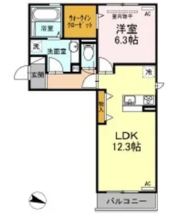 Esperanza【2階】の間取り